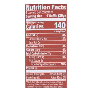 Honey Stinger - Stinger Waffle Organic Cinnamon Gluten Free - Case of 12-1.06 OZ
