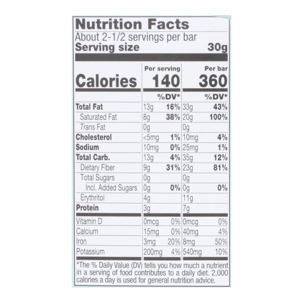 Lilys - Bar Chocolate 70% Dk Hot Cocoa - Case of 12-2.8 OZ