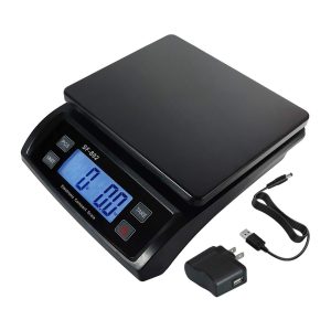 Shipping Scale for Packages 66 LB (30 KG) –  Postal Scale for Shipping Packages Package Scale – Pound Ounce Kilogram Gram Tare Hold Counting Function USB Cord and AC DC Adapter