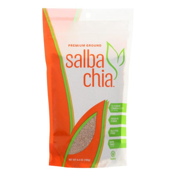 Salba Smart Premium Ground Salba Chia Seeds - 6.4 oz - Case of 6 - Image 2