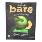 Bare Fruit Apple Chips - Granny Smith - Case of 12 - 3.4 oz