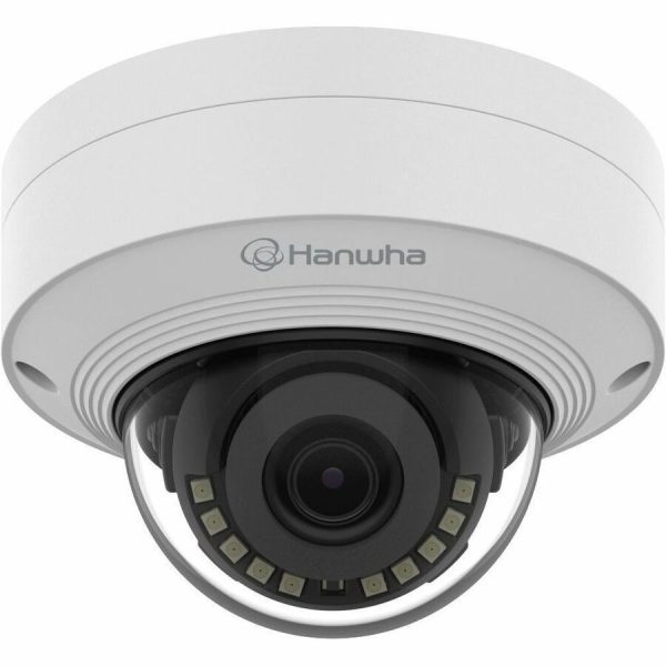 Hanwha QNV-C9011R 8 Megapixel 4K Network Camera - Color - Dome - White - Image 2
