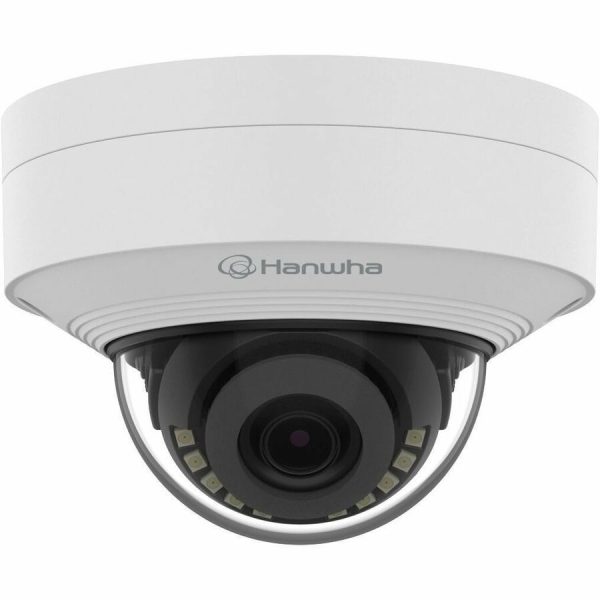Hanwha QNV-C9011R 8 Megapixel 4K Network Camera - Color - Dome - White - Image 3