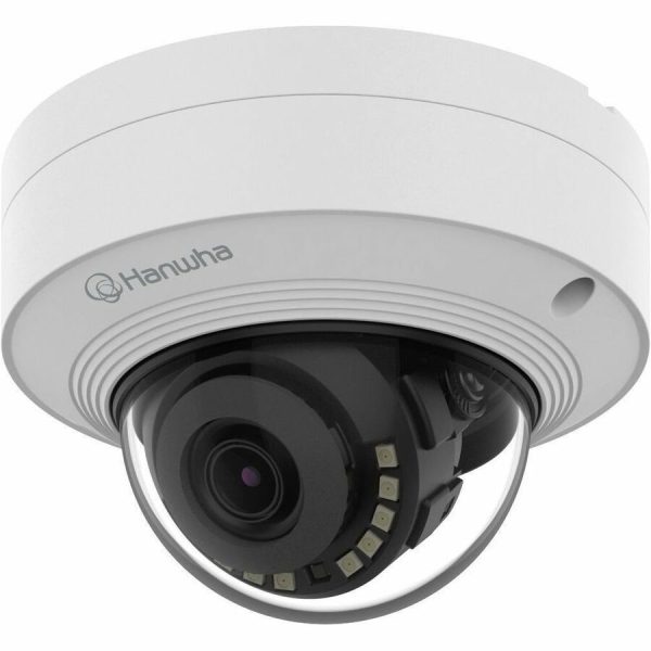 Hanwha QNV-C9011R 8 Megapixel 4K Network Camera - Color - Dome - White - Image 4