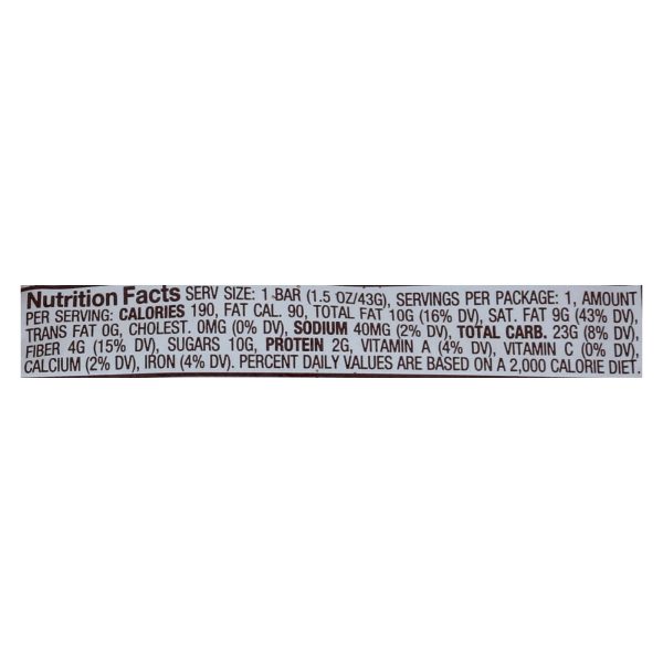 Jennie's Organic Goji Moji Raw Coconut Bar - Case of 12 - 1.5 oz. - Image 3