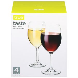 True - Tasting Glass Red & White - Case of 8-4 CT