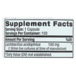 Natrol Acidophilus Probiotic - 100 mg - 150 Capsules