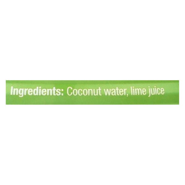 Amy and Brian - Coconut Water with Lime - Case of 12 - 17.5 fl oz - Image 3