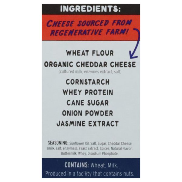 Cheddies - Cracker Spicy Cheddar - Case of 6 - 4.2 Ounces - Image 2