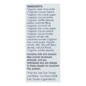 Alter Eco - Trfl Thin Salt Caramel - Case of 12-2.96 OZ