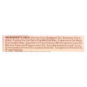 Desert Essence - Lip Rescue Display Case - Jojoba and Aloe - Case of 24 - .15 oz