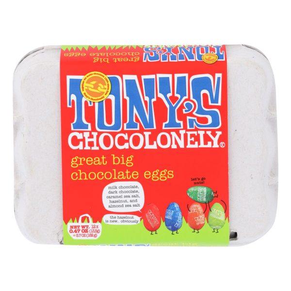 Tony's Chocolonely - Eggs Chocolate Great Big - Case of 24 - 5.7 OZ - Image 2