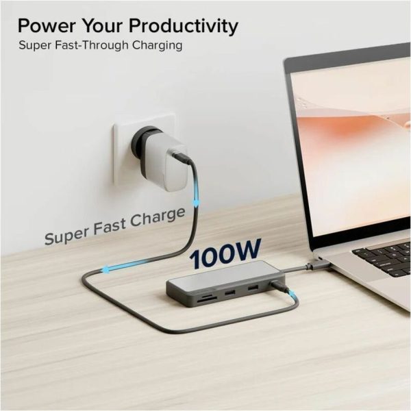 Alogic Fusion Pro AXIS USB-C Dual Display Dock Compact Hub - Image 3