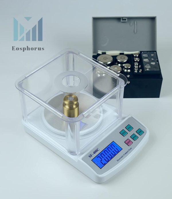 Ounce and Gram Scale 0.01g Accuracy Digital Scale Electronic Balance Laboratory Scales 600g Capacity – Windshield USB Charger AC DC Adapter Included - Image 4