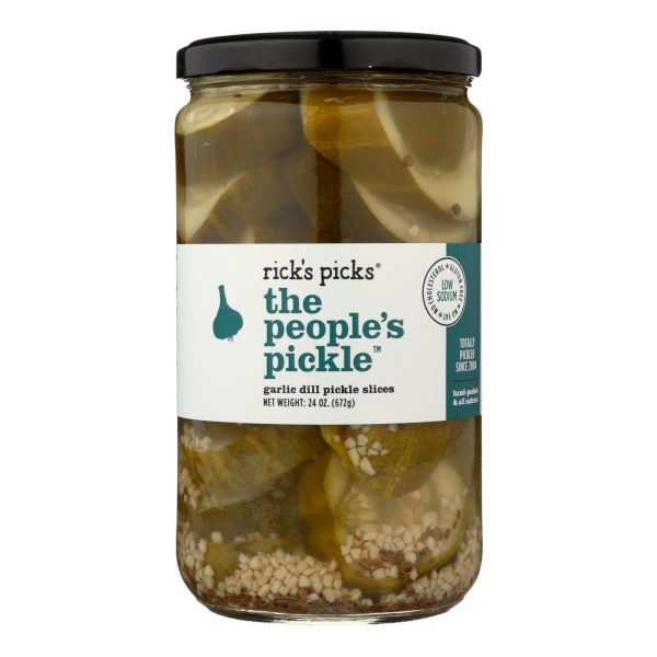 Rick's Picks The People's Pickle - Case of 6 - 24 oz. - Image 2