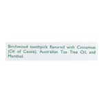 Tea Tree Therapy Toothpicks Cinnamon - 100 Toothpicks - Case of 12