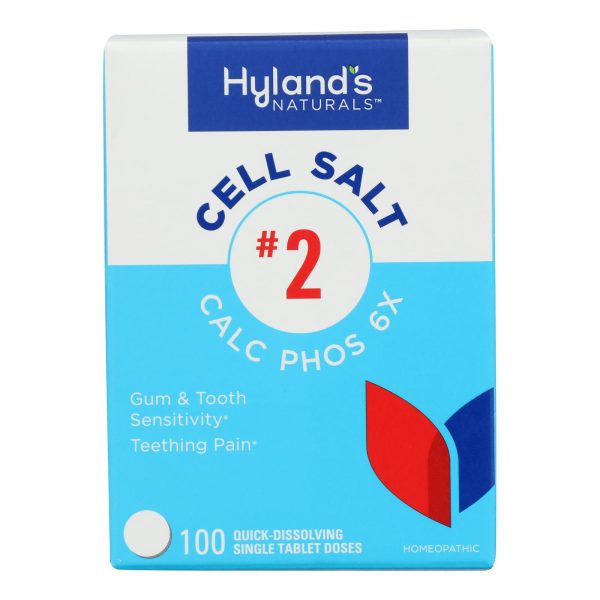Hyland's - Calc Phos 6x Cell Salts - 1 Each-100 TAB - Image 2
