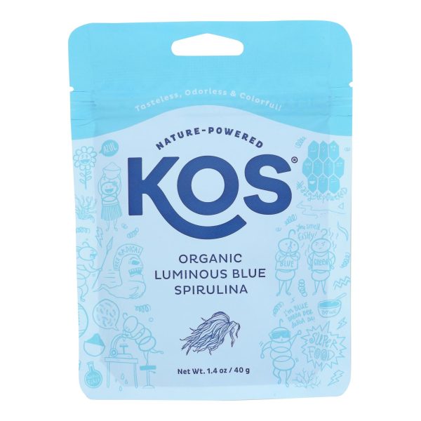 Kos - Blue Spirulina - 1 Each-1.4 OZ - Image 2
