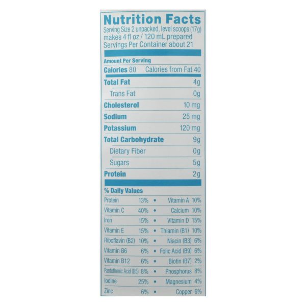 Babys Only Organic Toddler Formula - Organic - Dairy - DHA and ARA - 12.7 oz - case of 6 - Image 2