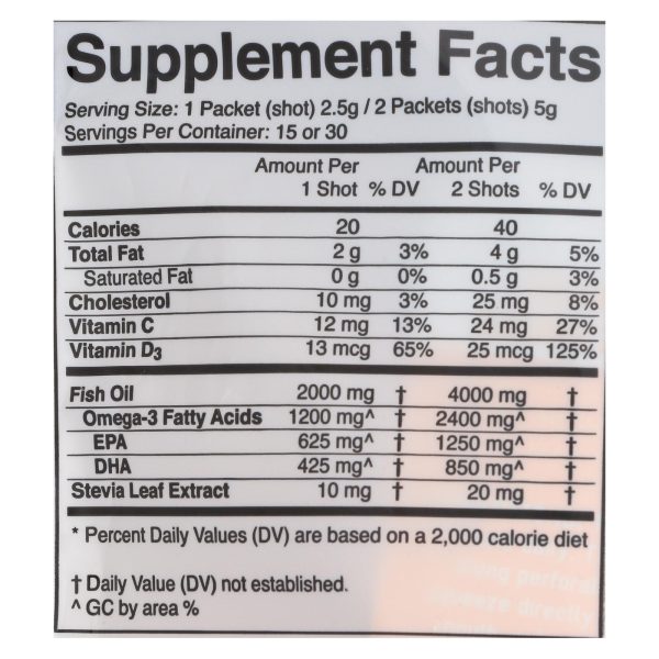 The Coromega Company - Max Omega 3 Citrus Burst - 1 Each - 30 CT - Image 3