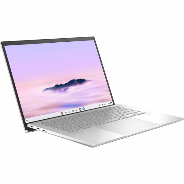 Asus ExpertBook CX54 Chromebook Plus Enterprise CX5400 CX5403CMA-DB562 14" Chromebook - WQXGA - Intel Core Ultra 5 115U - 16 GB - 512 GB SSD - Fog Silver - Image 3
