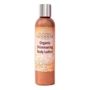 Organic Body Shimmer Lotion   Super Level 3 Bronze Body Shimmer 8 oz