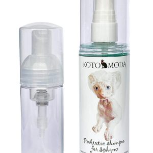 Sphynx cat Shampoo for Naked and Hairless Cats 120 ml with Foam Pump