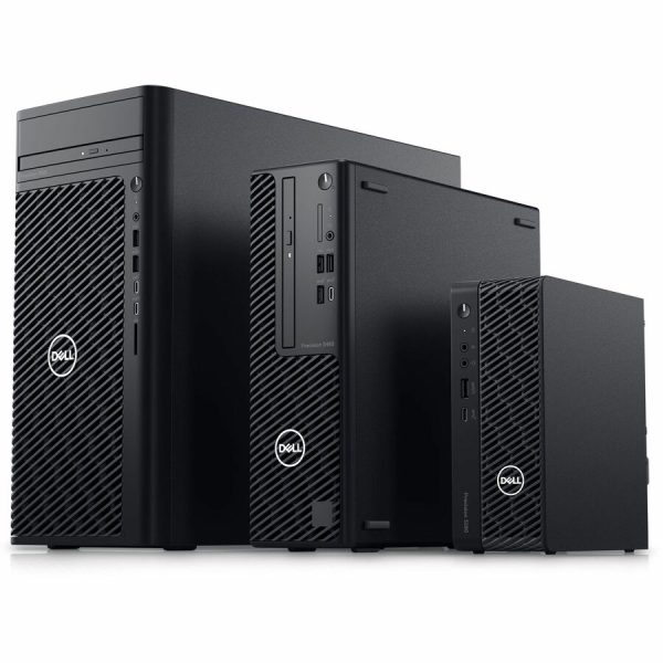 Dell Precision 3000 3460 Workstation - Core i9 14th Gen i9-14900 - vPro Technology - 32 GB - 512 GB SSD - Small Form Factor - Black - Image 2