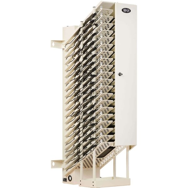Eaton Tripp Lite Series 16-Device AC Charging Tower for Chromebooks - Open Frame, White - Image 5