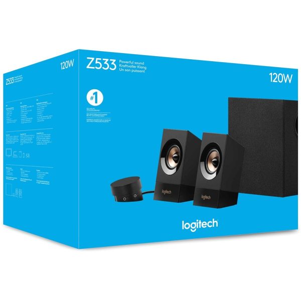 Logitech Z533 2.1 Speaker System - 60 W RMS - Image 5