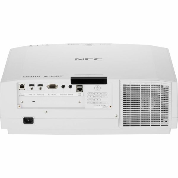 NEC Display PV800UL-W1-41ZL Ultra Short Throw LCD Projector - 16:10 - Ceiling Mountable, Floor Mountable - Image 3