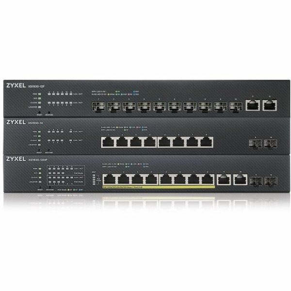 ZYXEL XS1930-10 8-Port 10G Multi-Gigabit L3 Smart Nebula Cloud Managed Switch with 2 10G SFP+ Uplinks - Image 8