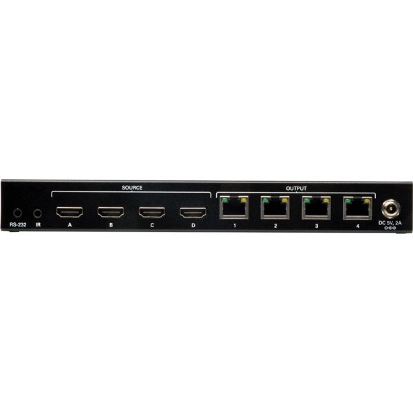 Eaton Tripp Lite Series 4 x 4 HDMI over Cat5/6 Matrix Splitter Switch, Box-Style Transmitter for Video/Audio, Up to 175 ft. (53 m), TAA - Image 4