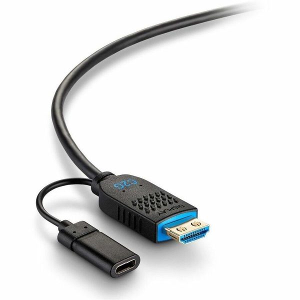 C2G Performance Series 15ft High Speed HDMI Active Optical Cable - 4K HDMI AOC Cable - Plenum Rated - HDMI 2.0 - 60Hz - Image 2