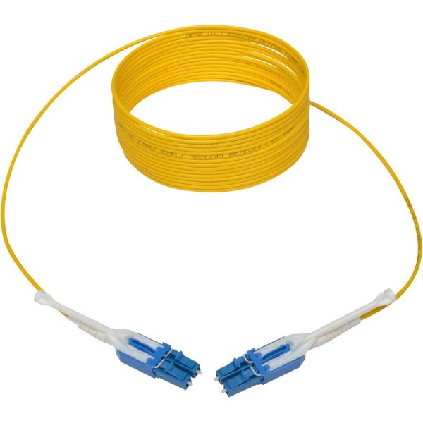 Eaton Tripp Lite Series Duplex Singlemode 9/125 Fiber Patch Cable (LC/LC), Push/Pull Tabs, 5 m (16 ft.) - Image 6