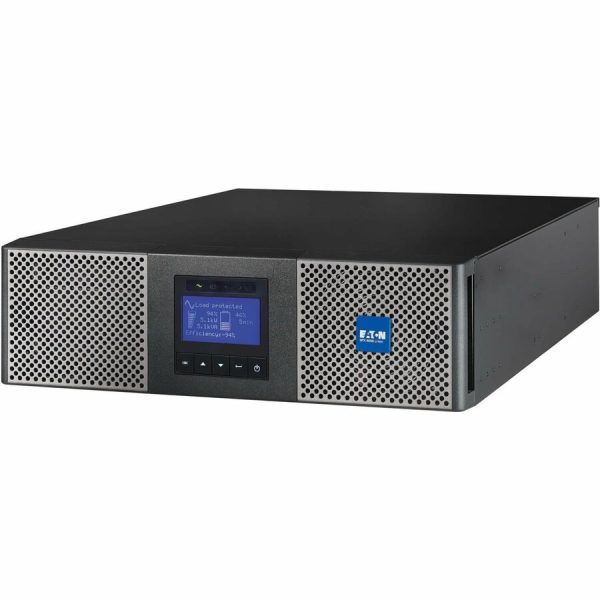 Eaton 9PX 6000VA 5400W 208V Online Double-Conversion UPS - L6-30P or Hardwired Input, 2 L6-20R, 2 L6-30R, Lithium-ion Battery, Cybersecure Network Card, Extended Run, 3U Rack/Tower - Image 2