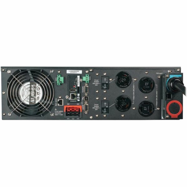 Eaton 9PX 6000VA 5400W 208V Online Double-Conversion UPS - L6-30P or Hardwired Input, 2 L6-20R, 2 L6-30R, Lithium-ion Battery, Cybersecure Network Card, Extended Run, 3U Rack/Tower - Image 10