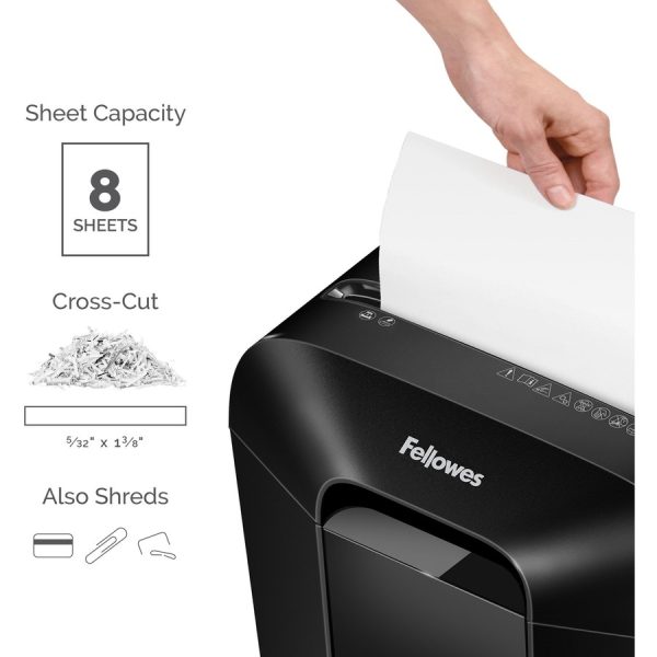 Fellowes LX45 Cross-cut Shredder - Image 3