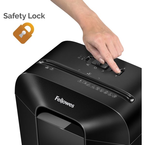 Fellowes LX45 Cross-cut Shredder - Image 4