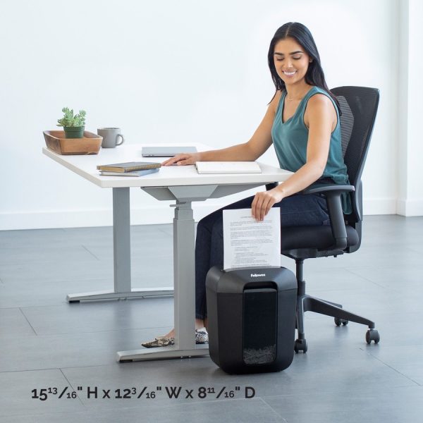Fellowes LX45 Cross-cut Shredder - Image 6