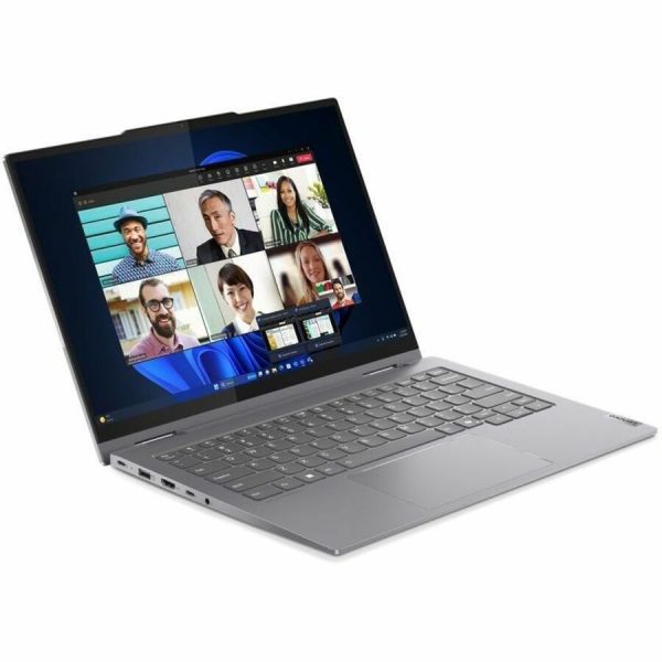 Lenovo ThinkBook 14 G4 IML 21MX000GUS 14" Touchscreen Convertible 2 in 1 Notebook - WUXGA - Intel Core Ultra 7 155U - 16 GB - 512 GB SSD - English (US) Keyboard - Luna Gray - Image 4