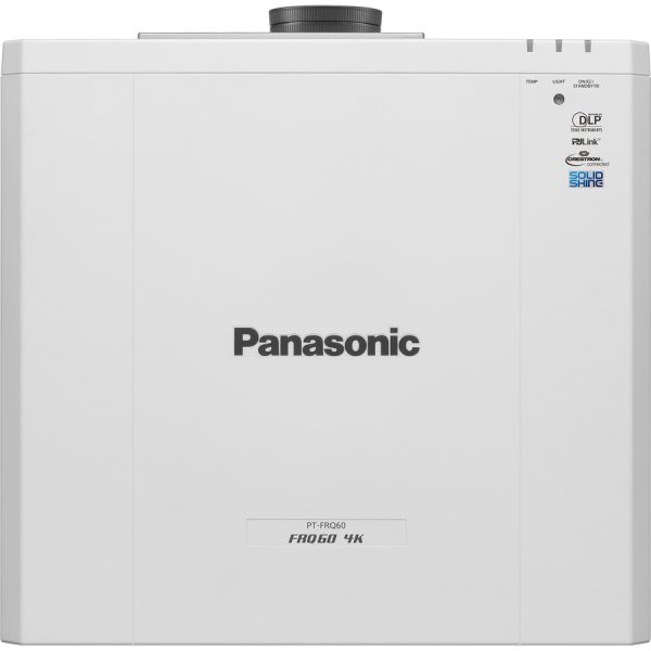 Panasonic PT-FRQ60 DLP Projector - 16:9 - Ceiling Mountable, Floor Mountable - White - Image 3