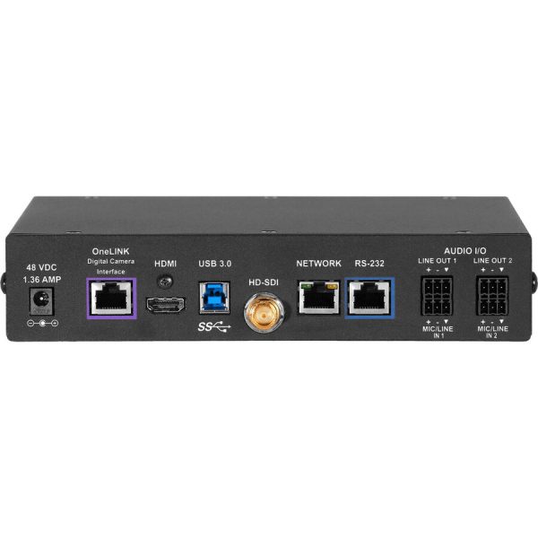 Vaddio RoboSHOT 12E HDBT OneLINK Bridge Video Conferencing System - Includes PTZ Camera and Interface - Black - Image 2