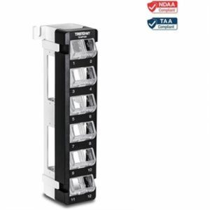 2 Port Blank Angled Wall Mount