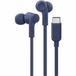 USB C EARBUDS w/VOLUME BLU