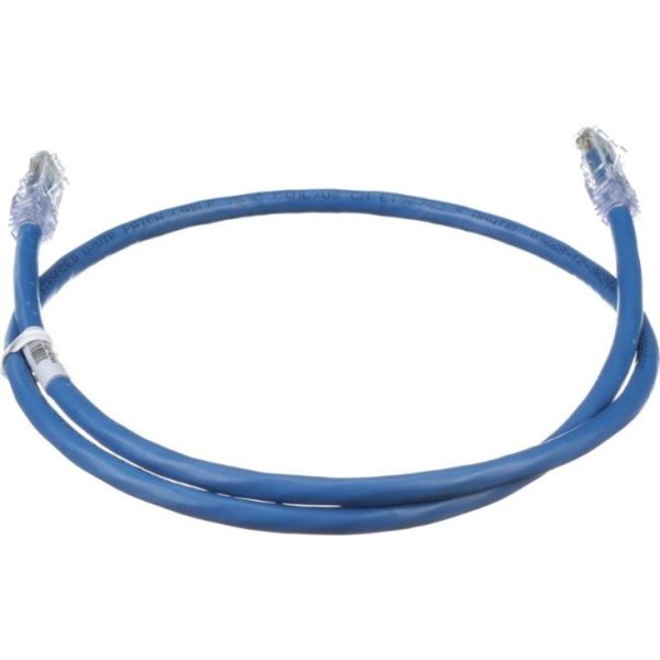 PanNet Patch Cord, 24 AWG, Cat. 6A, RJ45, 7 ft., Red - Image 4