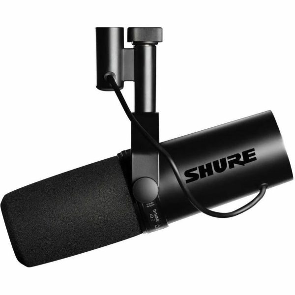 Shure SM7dB Rugged Dynamic Microphone for Studio, Music, Speech - Black - Image 4