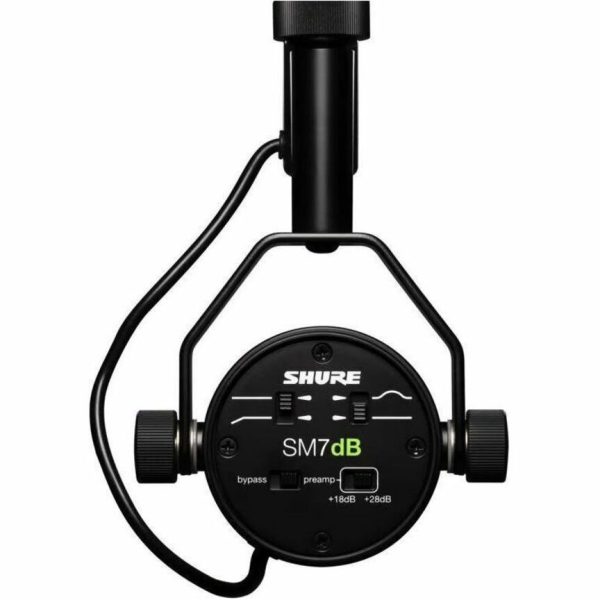 Shure SM7dB Rugged Dynamic Microphone for Studio, Music, Speech - Black - Image 5