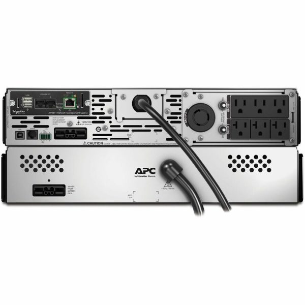APC Smart-UPS X, Line Interactive, 3kVA, Rack/tower convertible 2U, 100V-127V, 3x 5-15R+3x 5-20R+1x L5-30R NEMA, NMC, Extended runtime - Image 4