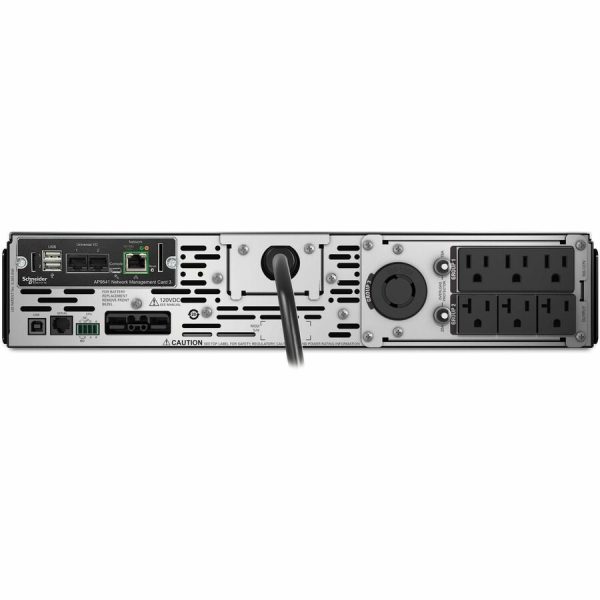 APC Smart-UPS X, Line Interactive, 3kVA, Rack/tower convertible 2U, 100V-127V, 3x 5-15R+3x 5-20R+1x L5-30R NEMA, NMC, Extended runtime - Image 6